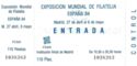 Exposición mundial de Filatelia España 84