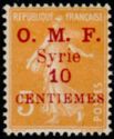 Type Semeuse overprint and Syrian surcharge