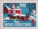 Merry Christmas 1942 American Lung Association