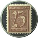 25 Pfennig (Mineralbrunnen)