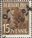 American-British-Soviet Occ. (Trizone) Mi: 948 - overprinted