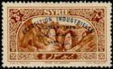 Exhibition's bilingual overprint on Definitive 1925