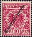 Overprint "Marshall-Inseln" on Reichpost Issue