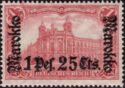 › overprint on "Germania"