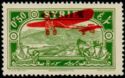 View of Alexandretta with Airplane overprint