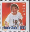 Easter Seal 1999 - Boy with Mickey Mouse t-shirt