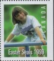 Easter Seal 1999 - Girl with white t-shirt