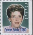 Easter Seal 1999 - Girl with hair clip