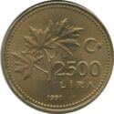 2,500 Lira