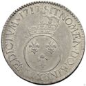 1 Ecu (Louis XV Vertugadin - P - Dijon)