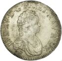 1 Ecu (Louis XV Vertugadin - Y - Bourges)