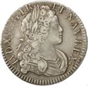 1 Ecu (Louis XV - France and Navarre - H - La Rochelle)