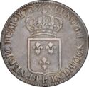 1 Ecu (Louis XV - B - Rouen)