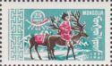 Postman on Reindeer (Rangifer tarandus)