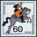 18th.Century Mounted Courier, Thurn and Taxis