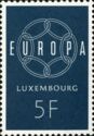 Closed Chain with the Word "EUROPA" (Background dark blue)