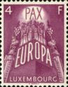 A Unitied Europe for Peace and Prosperity (Background lilac)