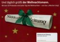 SZ Suddeutsche Zeitung: Abo-Service - Und taglich grusst der Weihnachtsmann