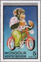 Monkey on Bicycle