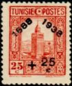 Stamp 1931-33 overprinted 1888-1938 and surcharged