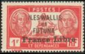 Admiral de Bougainville and Count de La P猫rouse overprint