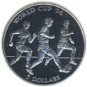 5 Dollars (15th World championship football 1994 United States)