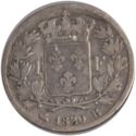 1 Franc (Louis XVIII - B - Rouen)