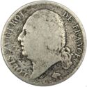 1 Franc (Louis XVIII - L - Bayonne)