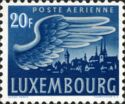 Wing and View of Luxembourg (blue and grey)