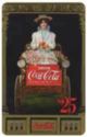 Coke National '96 $25. Lady In Carriage Coke Ad (Card #4 of
