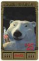 Coke National '96 $25. Polar Bear Holds Coke (Card #9 of 10)