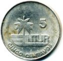 5 Centavos (Thick "5")