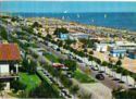 Riccione. Promenade along the sea and Beach