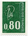 Marianne de Béquet engraved coil stamp (1 strip phosphorus)