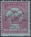 Overprint: 'Bánát Bácska 1919'