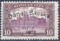 Overprint: 'Bánát Bácska 1919'