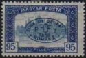 Blue overprint on Mi. HU253