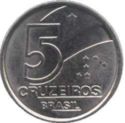 5 Cruzeiros (thin planchet)