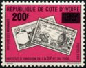 Banknotes of French West Africa - surcharged