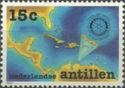 Map of the Antilles