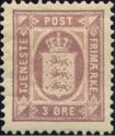 Coat of arms, øre values, wmk. 1Z, perf. 12½