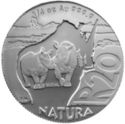 20 Rand (Natura - White Rhino)