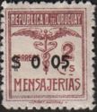 Caduceus Special Delivery of 1947 Surcharged