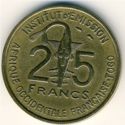 25 CFA Francs (Togo)