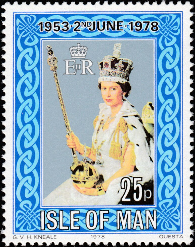 Queen Elizabeth II in Coronation Regalia