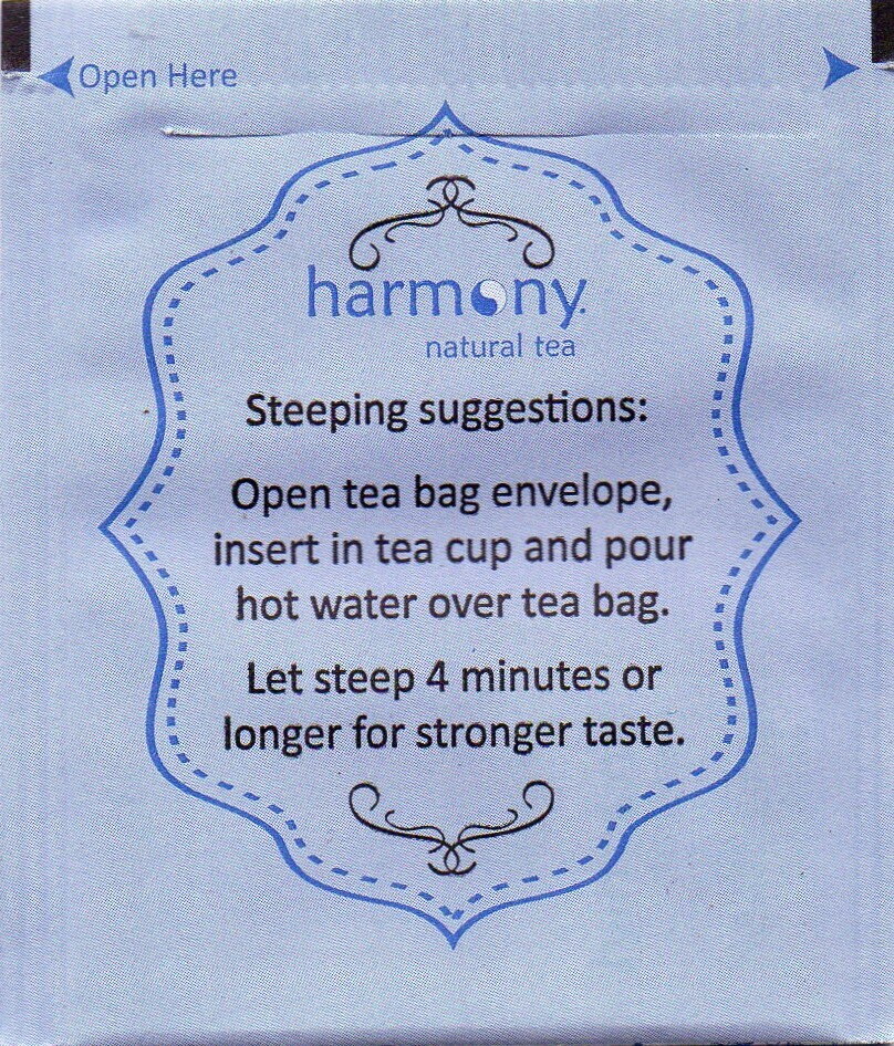 Tea Bag: Blueberry White Tea (harmony., Hong Kong(Natural Tea) Col:TB ...