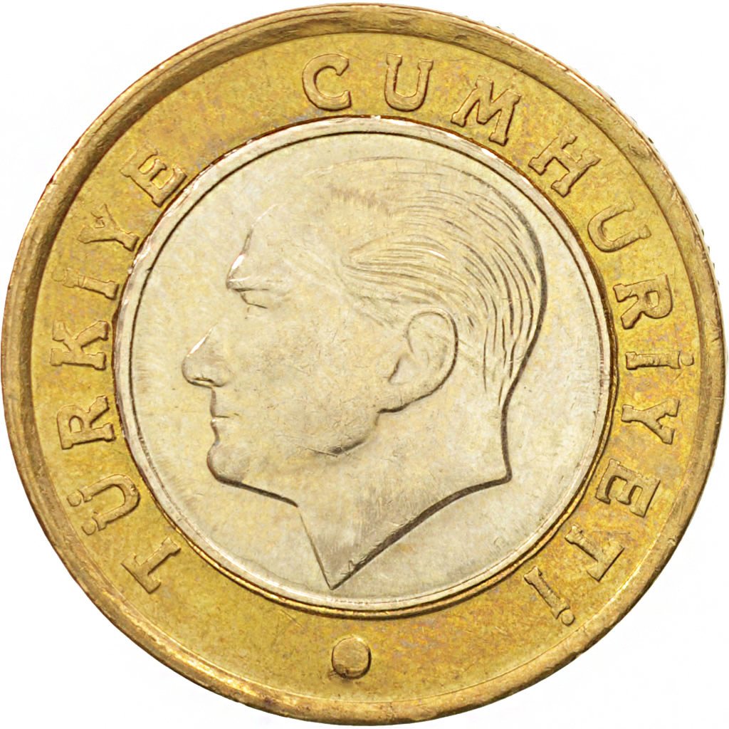 Coin: 1 Lira (Türkiye (Turkey)(2009~2022 - 12th Circulation series