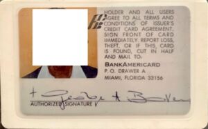 BankAmericard Visa Card