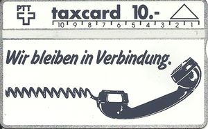Phonecard Bank Sarasin Swisscom Switzerland Private Cards