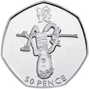 50 Pence (Athletics 3/29)
